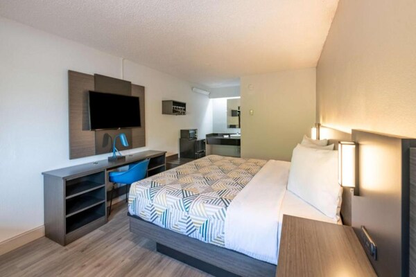 Foto van 1 kingsize bed | Niet-roken - Vakantiehuis in Charlotte NC - BedRoom