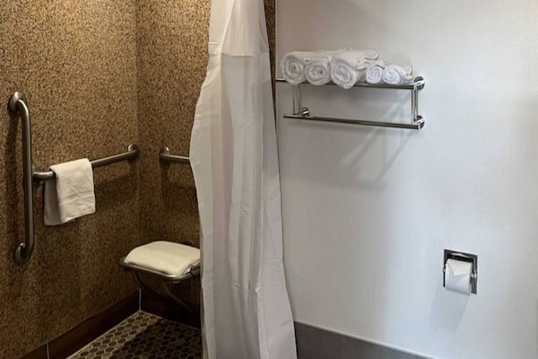 Foto van 1 kingsize bed | Rookvrij, Keuken - Vakantiehuis in Vallejo - BathRoom