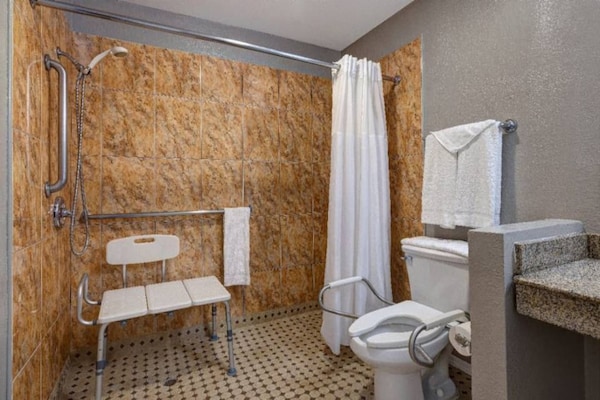 Foto van 1 kingsize bed | Rookvrij, koelkast - Vakantiehuis in Buttonwillow - Facilities