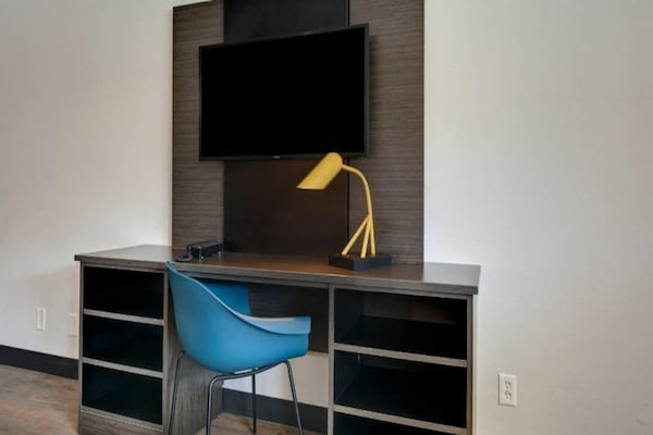 Foto van 1 tweepersoonsbed (queensize) | Rookvrij, Keuken - Vakantiehuis in Jacksonville - Facilities