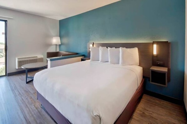 Foto van 1 King Bed | Niet Rokend - Vakantiehuis in Lawndale - BedRoom