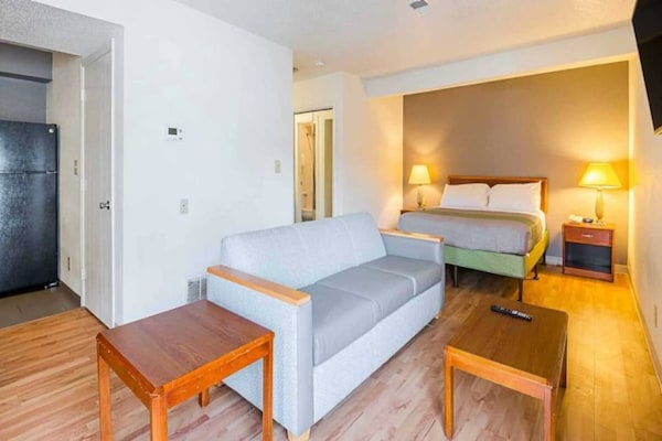 Foto van 1 tweepersoonsbed (queensize) | Rookvrij - Vakantiehuis in Greensboro - BedRoom