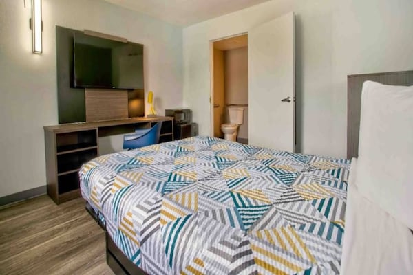 Foto van 1 tweepersoonsbed (Queen size) | Richland - Vakantiehuis in Richland - Facilities