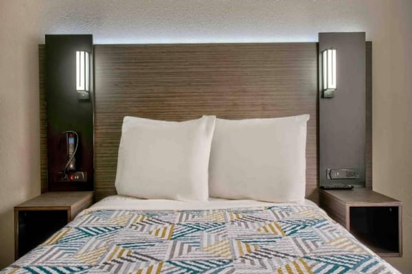 Foto van 1 tweepersoonsbed (Queen size) | Richland - Vakantiehuis in Richland - Facilities