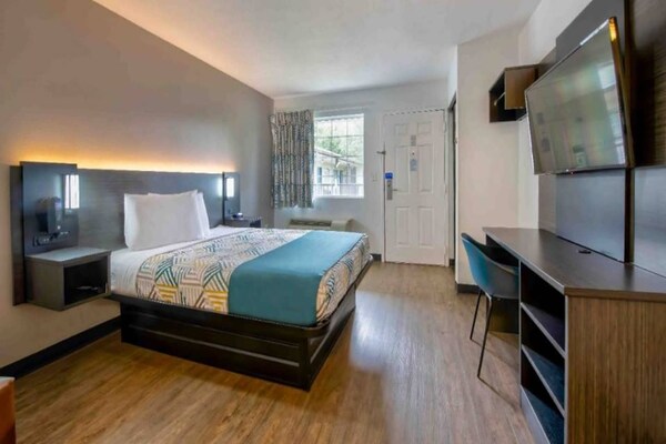 Foto van 1 tweepersoonsbed (queensize) | Rookvrij - Vakantiehuis in Pascagoula - BedRoom