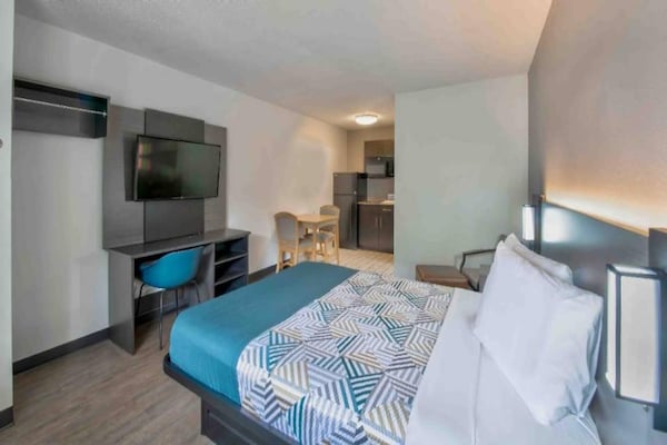 Foto van 1 tweepersoonsbed (queensize) | Rookvrij - Vakantiehuis in Pascagoula - BedRoom