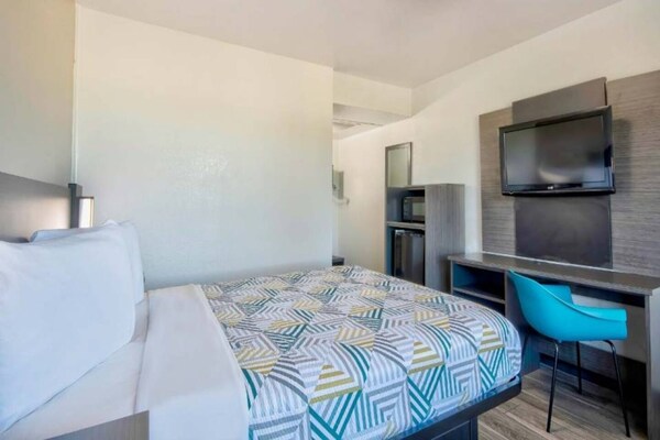 Foto van 1 tweepersoonsbed (queensize) | Rookvrij - Vakantiehuis in Russellville - Facilities