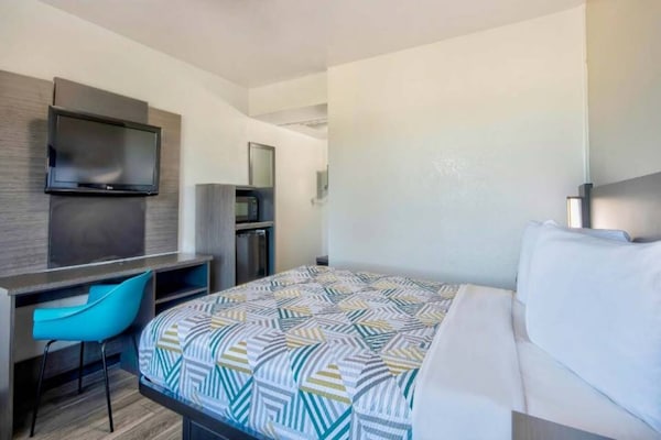 Foto van 1 tweepersoonsbed (queensize) | Rookvrij - Vakantiehuis in Russellville - Facilities