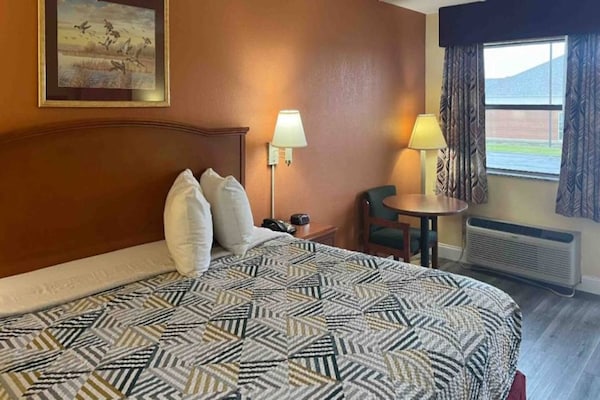 Foto van 1 tweepersoonsbed (queensize) | Niet-roken, koelkast (Micfridge) - BedRoom