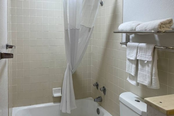 Foto van 1 kingsize bed | Rookvrij - Vakantiehuis in Opelika AL - BathRoom
