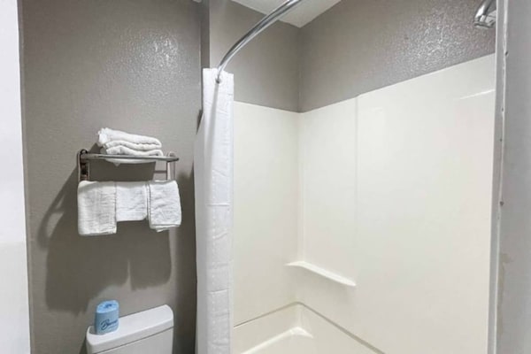 Foto van 1 kingsize bed | Rookvrij, koelkast - Vakantiehuis in Little Rock AR - BathRoom