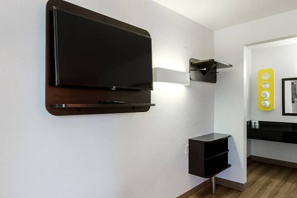Foto van 1 kingsize bed | Rookvrij, magnetron - Vakantiehuis in Fresno - BedRoom