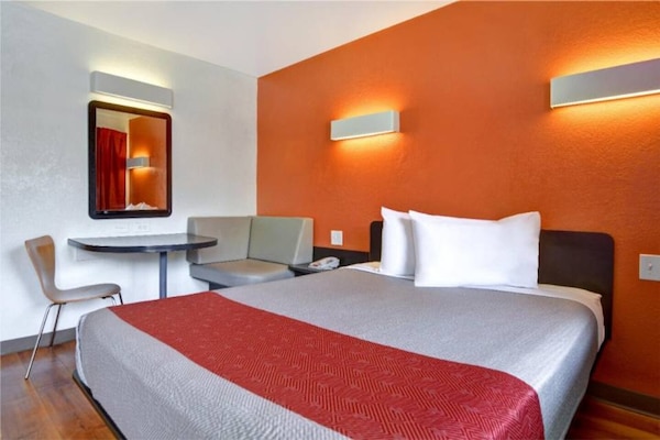 Foto van 1 tweepersoonsbed (queensize) | Minikoelkast - Vakantiehuis in Dania Beach - Facilities