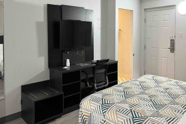 Foto van 1 kingsize bed | Rookvrij, Keuken - Vakantiehuis in Phoenix - BedRoom