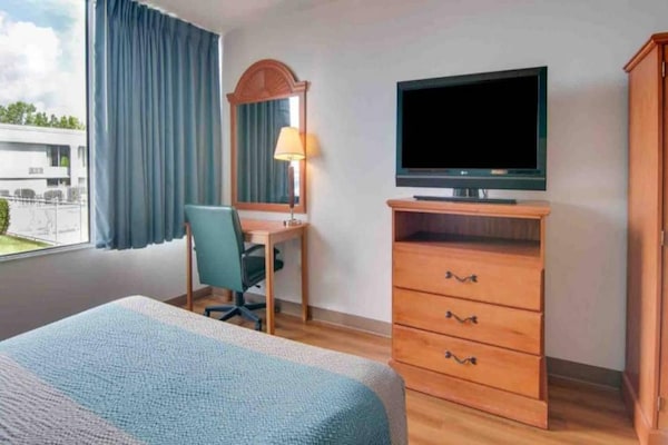Foto van 1 tweepersoonsbed (queensize) | Rookvrij - Vakantiehuis in Clarion - BedRoom