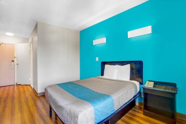 Foto van 1 tweepersoonsbed (queensize) | Rookvrij - Vakantiehuis in Raleigh NC - BedRoom
