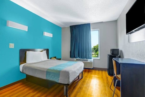 Foto van 1 tweepersoonsbed (queensize) | Rookvrij - Vakantiehuis in Raleigh NC - BedRoom