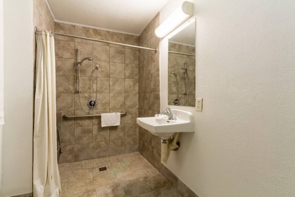 Foto van 1 Koning|Mob Acc|RI Shwr|Nsmk - Vakantiehuis in New-Orleans - BedRoom
