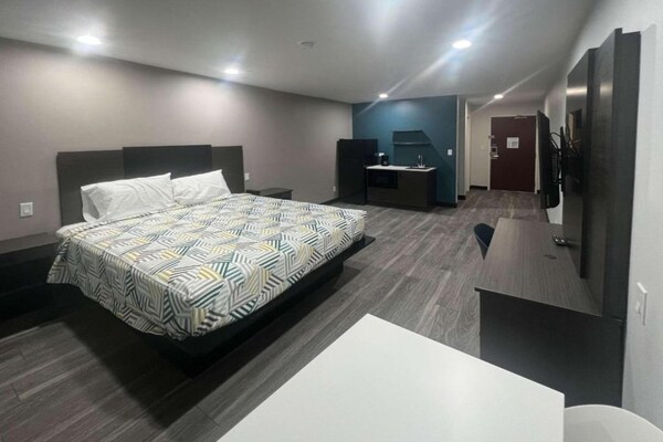Foto van 1 kingsize bed | Rookvrij, Keuken - Vakantiehuis in Oklahoma City OK - BedRoom
