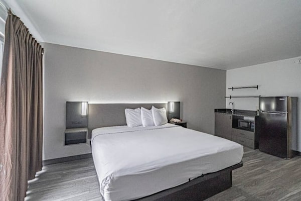 Foto van 1 kingsize bed | Rookvrij, Keuken - Vakantiehuis in Pocatello - Facilities