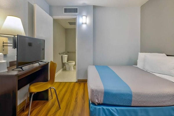 Foto van 1 tweepersoonsbed | magnetron - Vakantiehuis in TUCUMCARI - BedRoom