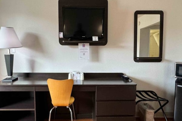 Foto van 1 kingsize bed | Suite, Nsmk, Micfridge, slaapbank - Facilities