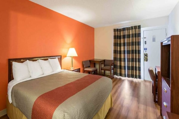 Foto van 1 kingsize bed | Suite, Nsmk, Micfridge, slaapbank - BedRoom