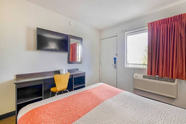 Foto van 1 kingsize bed | Rookvrij - Vakantiehuis in Gallup - Facilities