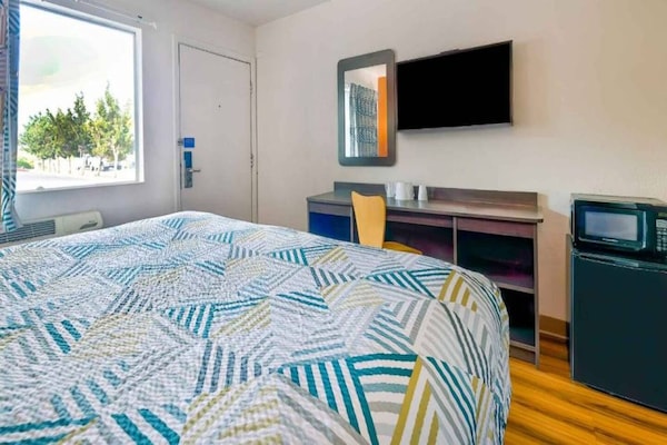 Foto van 1 kingsize bed | Rookvrij - Vakantiehuis in Gallup - BedRoom