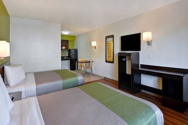 Foto van 1 tweepersoonsbed (Queensize) | Uitgebreide suite - Vakantiehuis in Destin - BedRoom