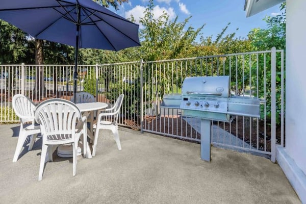 Foto van 1 tweepersoonsbed (queensize) | Rookvrij - Vakantiehuis in Seattle - Facilities