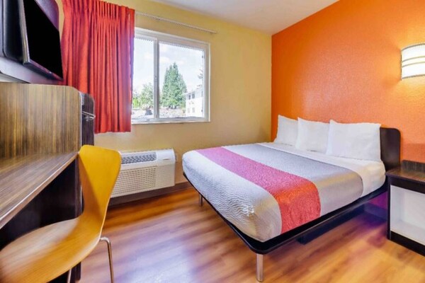Foto van 1 tweepersoonsbed (queensize) | Rookvrij - Vakantiehuis in Seattle - BedRoom