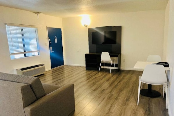 Foto van 1 tweepersoonsbed (queensize) | Slaapbank - Vakantiehuis in Sierra Vista - Facilities