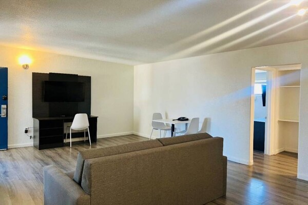 Foto van 1 tweepersoonsbed (queensize) | Slaapbank - Vakantiehuis in Sierra Vista - Facilities