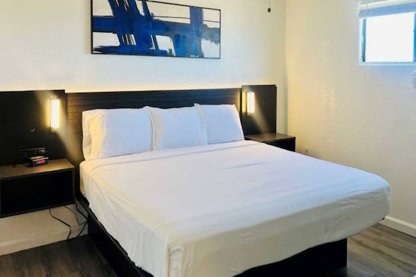 Foto van 1 kingsize bed | Rookvrij, Keuken - Vakantiehuis in Sierra Vista - BedRoom