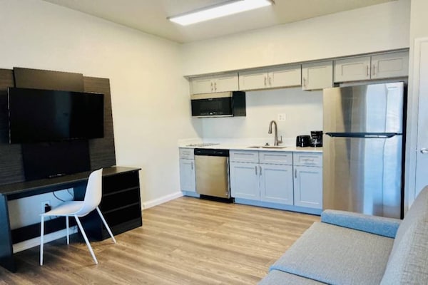 Foto van 1 tweepersoonsbed (queensize) , rookvrij, keuken - Vakantiehuis in Sierra Vista - Facilities