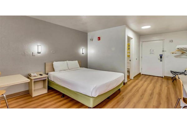 Foto van 1 tweepersoonsbed | Rookvrij - Vakantiehuis in Ogden - BedRoom