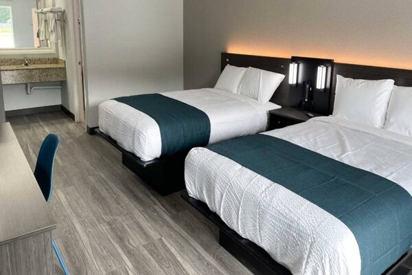 Foto van 2 bedden|Toegang|Bad|Nsmk|Micfridg - Vakantiehuis in West Columbia - BedRoom