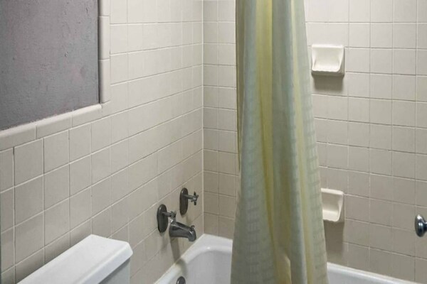 Foto van 1 kingsize bed | Rookvrij - Vakantiehuis in Lugoff - BathRoom