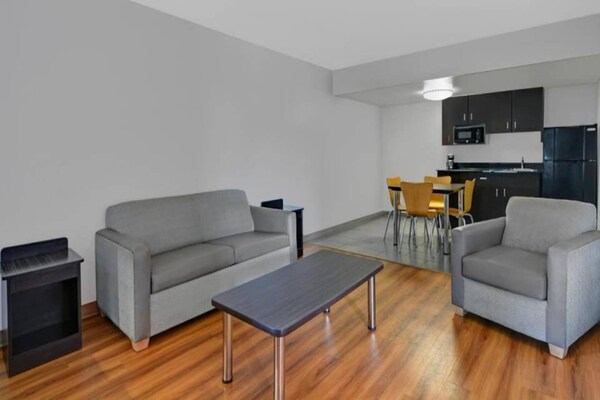 Foto van 1 tweepersoonsbed | Toegankelijk voor mindervaliden/bad - Facilities