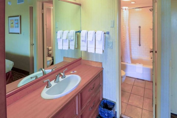 Foto van 1 kingsize bed | Zakelijk, NSMK, Keuken - Vakantiehuis in Phoenix - BathRoom