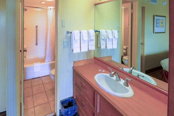 Foto van 1 kingsize bed | Zakelijk, NSMK, Keuken - Vakantiehuis in Phoenix - BathRoom