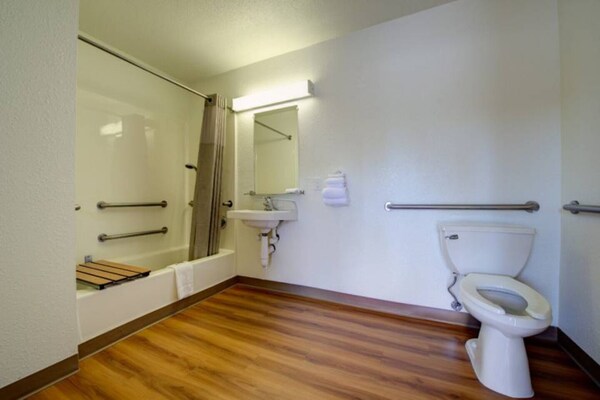 Foto van 1 tweepersoonsbed (Queensize) | Seattle - Vakantiehuis in Seattle - BathRoom