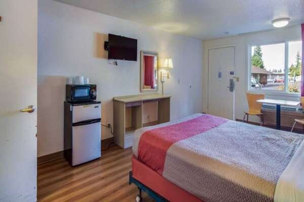 Foto van 1 tweepersoonsbed (queensize) | Rookvrij - Vakantiehuis in Vancouver WA - Facilities