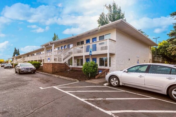 Foto van 1 tweepersoonsbed (queensize) | Rookvrij - Vakantiehuis in Vancouver WA - Facilities