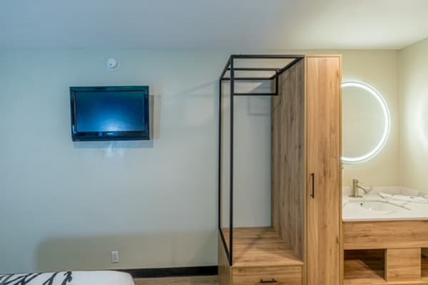 Foto van 1 tweepersoonsbed (queensize) | Rookvrij - Vakantiehuis in GRAND PRAIRIE, TX - BedRoom