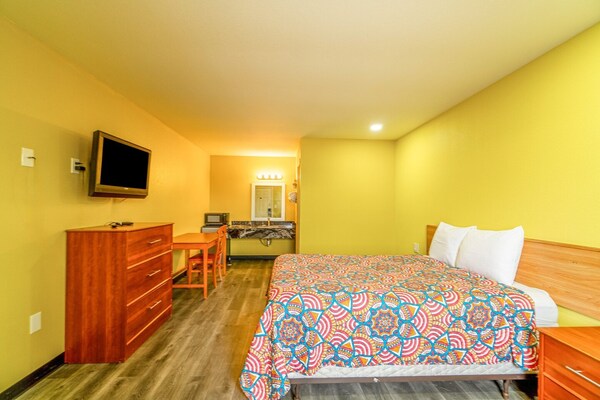 Foto van Queen Bed Niet Roken - Vakantiehuis in Rockdale TX - BedRoom