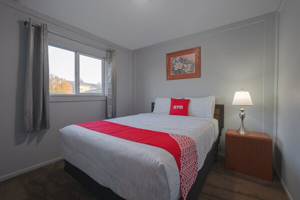 Foto van Premium tweepersoonsbed (Queensize) | Sandy OR - Vakantiehuis in Sandy OR - BedRoom
