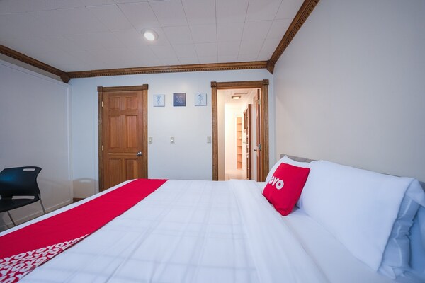 Foto van Premium tweepersoonsbed (Queensize) | Sandy OR - Vakantiehuis in Sandy OR - BedRoom