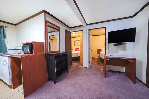 Foto van Premium tweepersoonsbed (Queensize) | Sandy OR - Vakantiehuis in Sandy OR - BedRoom